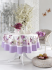 Скатертина Maison D'or 160Q Garden Butterfly Lila
