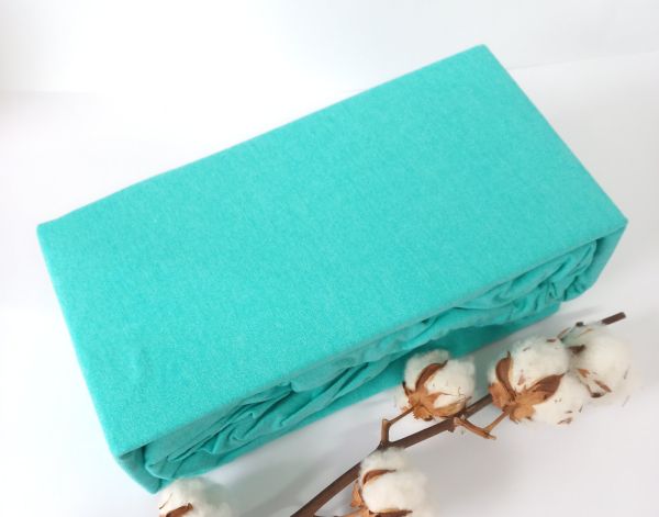 Простирадло на резинці АЕ 160x200 Turquoise