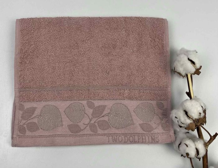 Рушник Two Dolphins Vip Cotton 30х50 Penza Рожевий(A150)