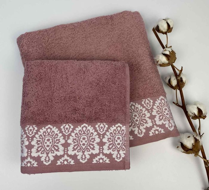 Набір рушників Cottonize 2 шт cod101 Light  Brown