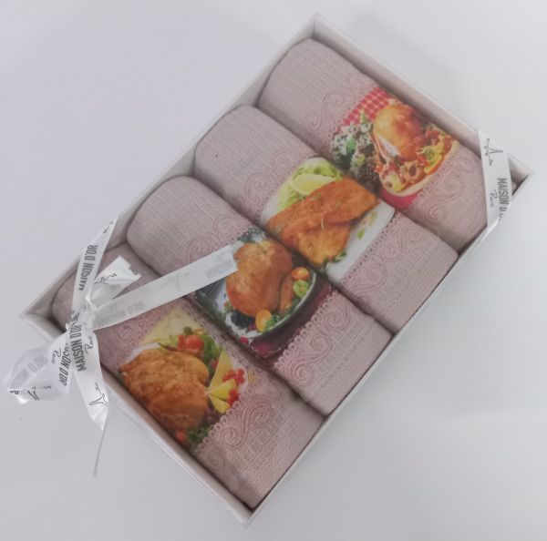 Подарунковий набір рушників Maison D'or Chicken Pudra