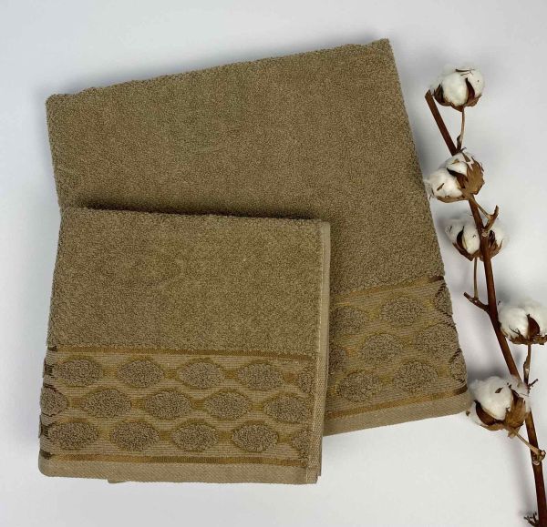 Набір рушників Cottonize 2 шт cod145 Brown