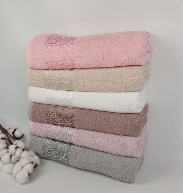 Набір рушників Philippus Moss Cotton 70x140 Rose (A556)