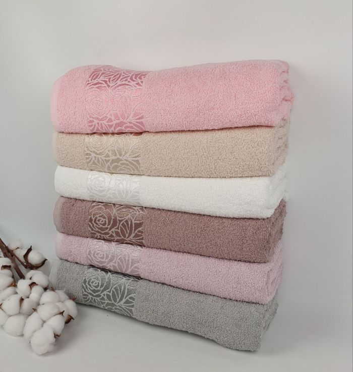Набір рушників Philippus Moss Cotton 70x140 Rose (A556)