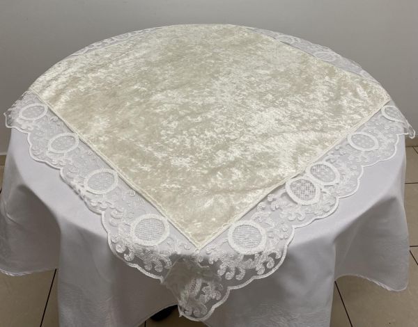 Квадрат Велюр Maison Royale 80x80 Maral 1 Cream