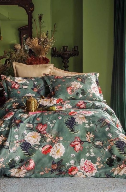 Постільна білизна Issimo Home tencel сімейна JAPONESQUE
