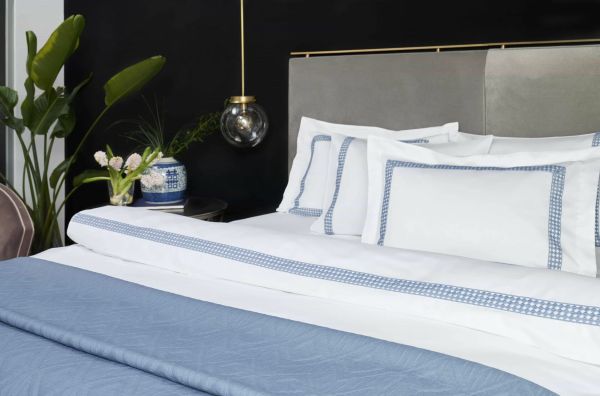 Постільна білизна Pepper Home Vega 200x220 White - Blue