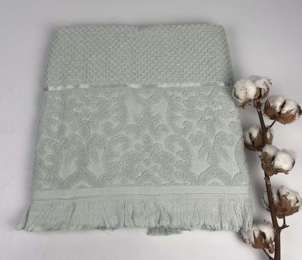 Рушник Philippus Lux Cotton 70x140 Velowis Мятний(Е837)