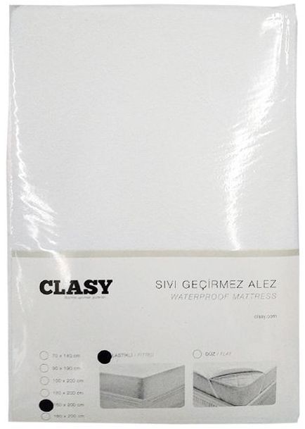Водонепроникний наматрацник-чохол котон Clasy 160x200 см