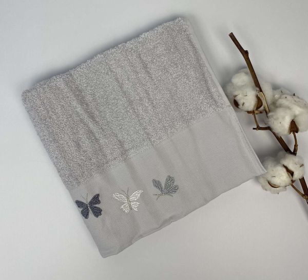 Рушник 50х90 Altinbasak Lavin Light Grey
