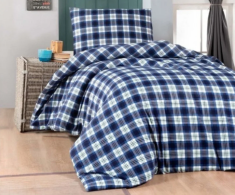 Постільна білизна Cotton Collection фланель 160х220 Montana Plaid