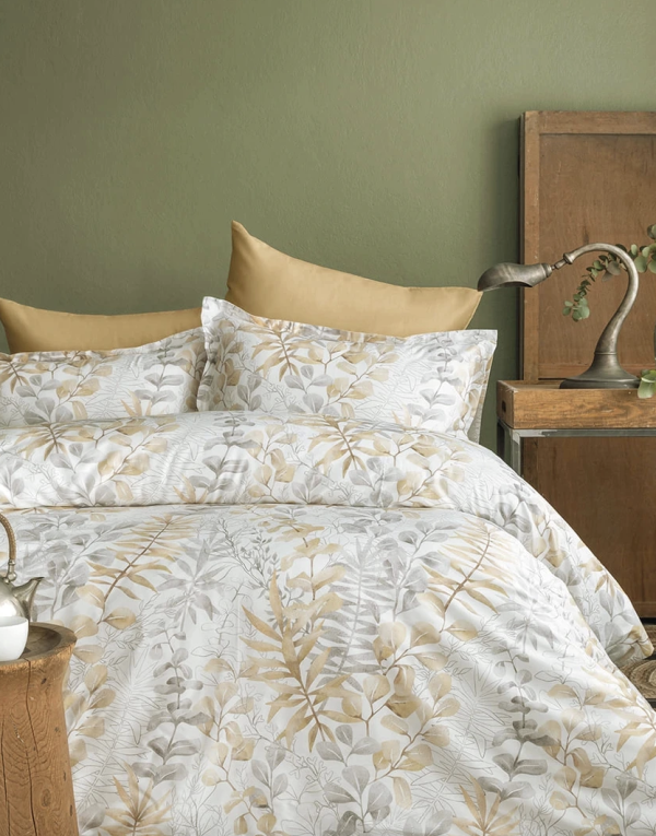 Постільна білизна Issimo Home сатин 200х220 OCCALE BEIGE