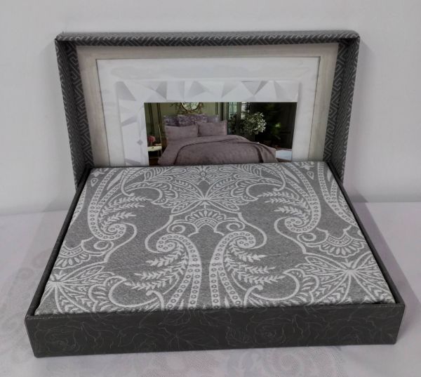 Покривало My Bed Soft Serie 240x260 з наволочками Letto Gri