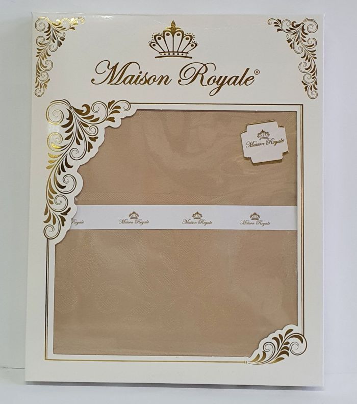 Скатертина тефлон Maison Royale 160*300 Lidya Cappucino