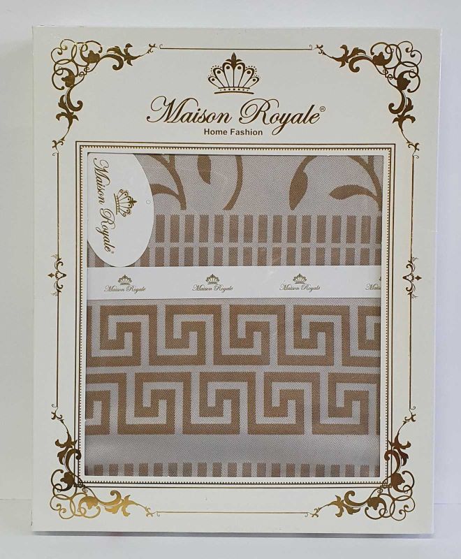 Скатертина тефлон Maison Royale 160*300 Ivy Cappucino