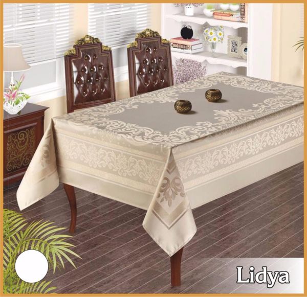 Скатертина тефлон Maison Royale 160*300 Lidya Cream