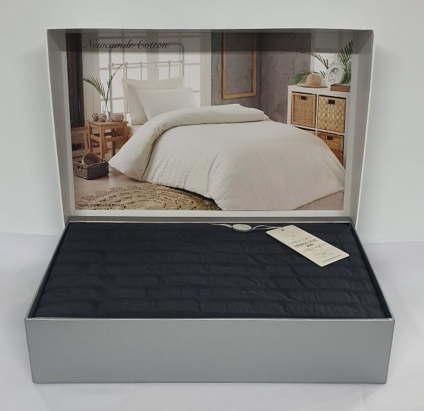Постільна білизна Maison D'or сатин жатка 200х220 New Camile Cotton Grey