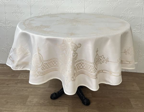 Скатертина тефлон PVS Maison Royale 160Q Yakut Cream
