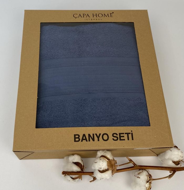 Набір рушників 2шт Capa Home Dark  Blue