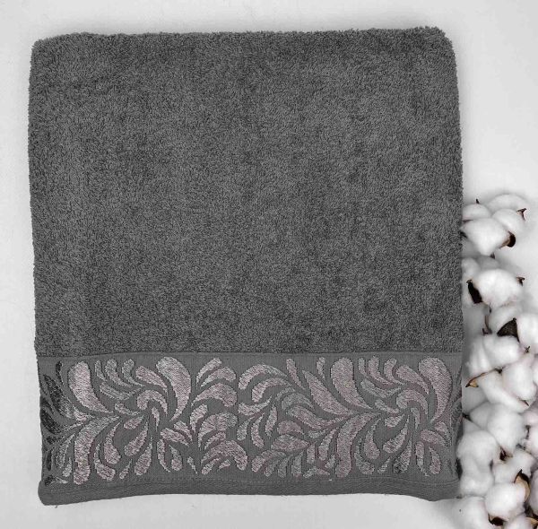 Рушник Cottonize 70х140 cod412 Grey