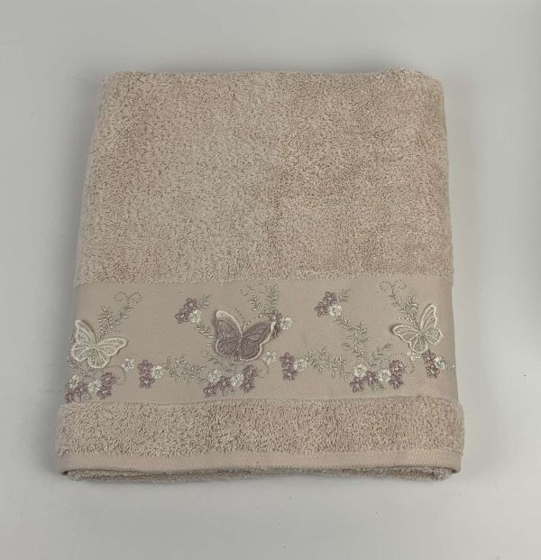 Рушник Pupilla 70x140 Lena Пудровий
