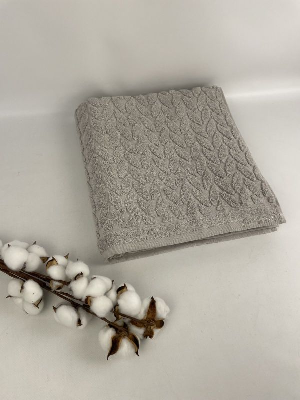 Рушник Philippus Cross Cotton 70х140 Carol Світло-сірий (A456)