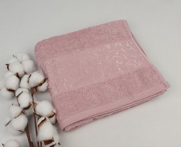 Рушник Philippus Super Cotton 50x90 Ruby Пудровий (A505)