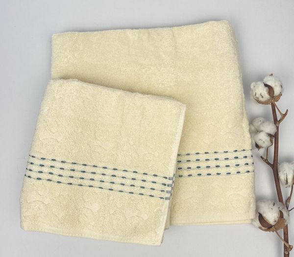 Набір рушників АЕ 2 шт Nitka Ecru
