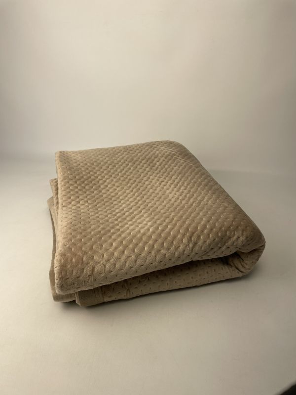 Покривало велюрове 150x230 Бежеве (AN 12-40)