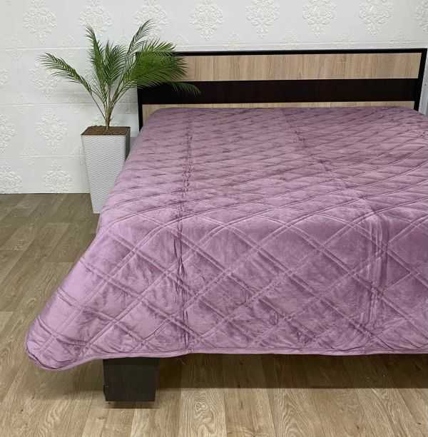 Покривало велюрове Model-14 (1244) 220х240 Purple