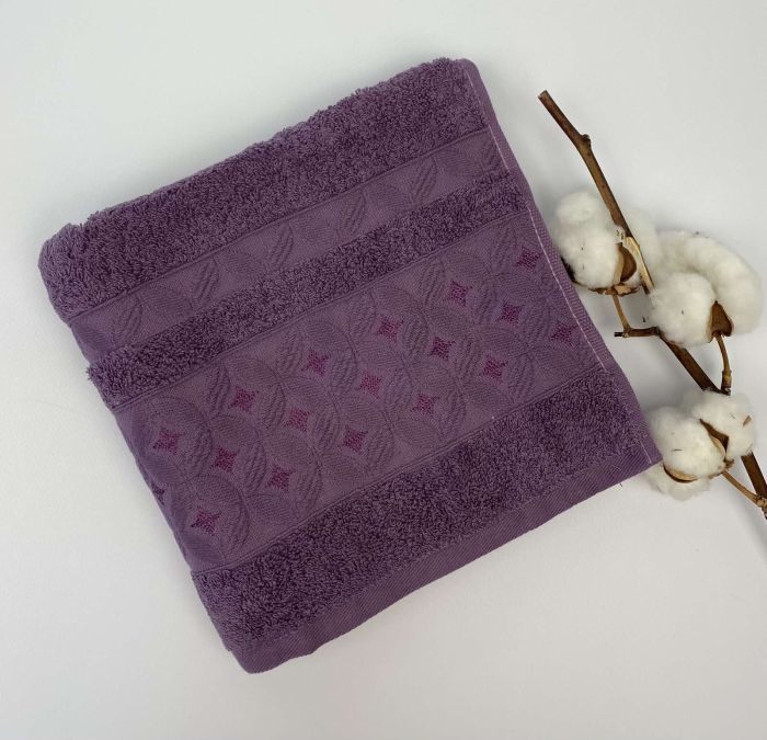 Рушник 50х90 Hercai Purple