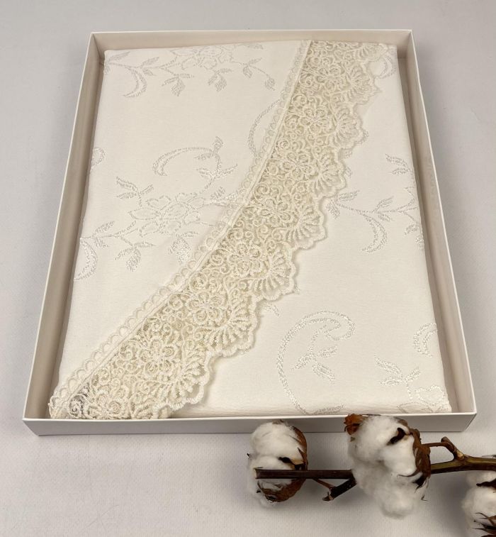 Скатертина Maison Royale 160 Круг KDK-1 Cream