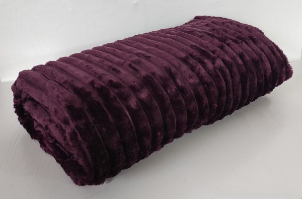 Покривало велюр євро 200х220 Purple (549)