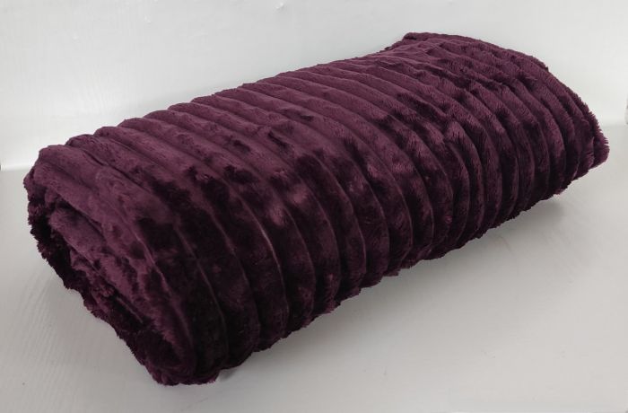Покривало велюр євро 200х220 Purple (549)