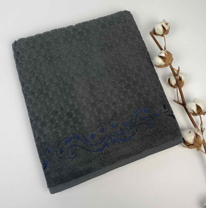 Рушник 70х140 Kurde Black