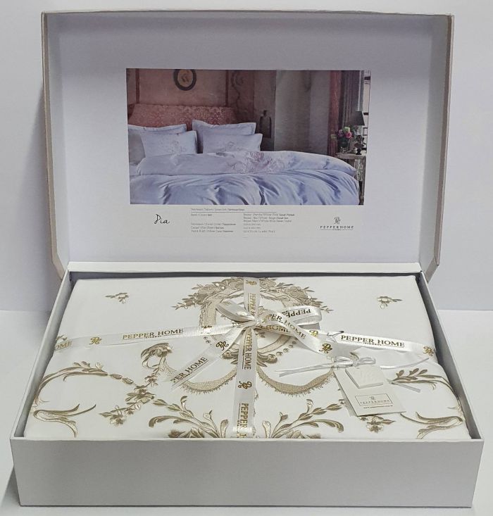 Постільна білизна Pepper Home Pia Beige 200x220