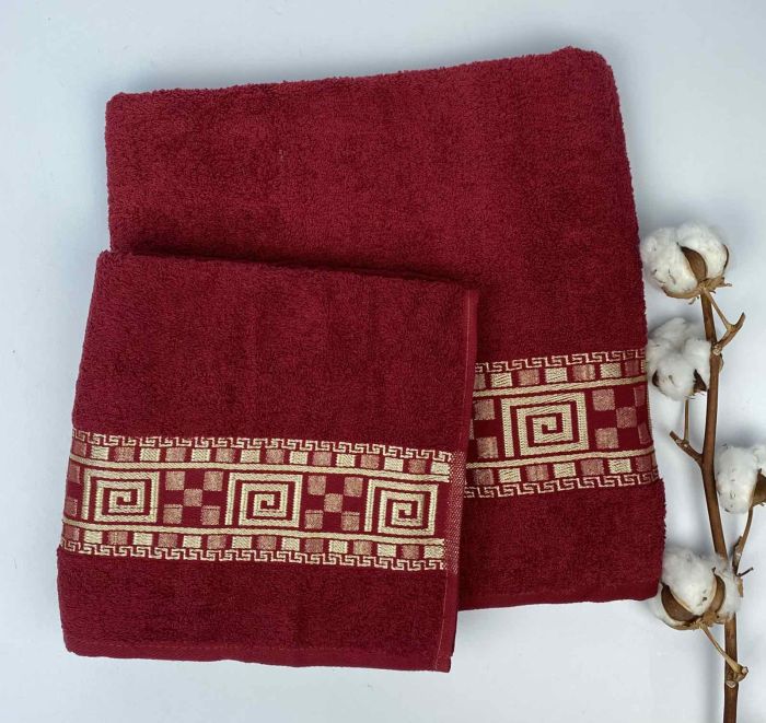 Набір рушників Cottonize 2 шт cod112 Red