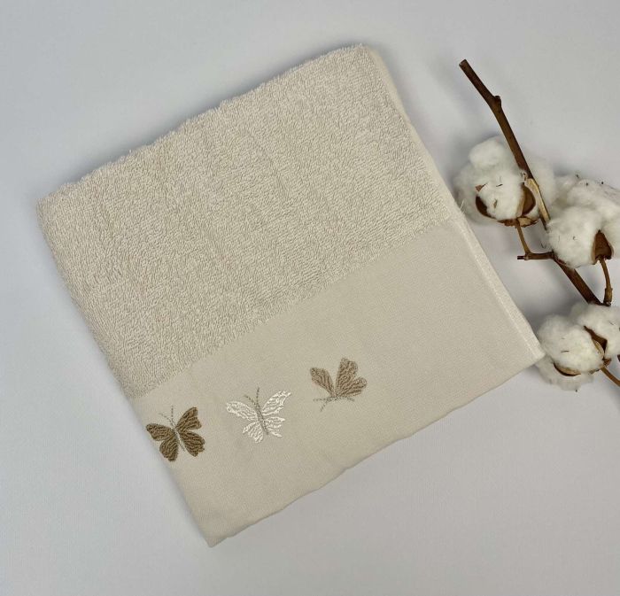 Рушник 50х90 Altinbasak Lavin Beige