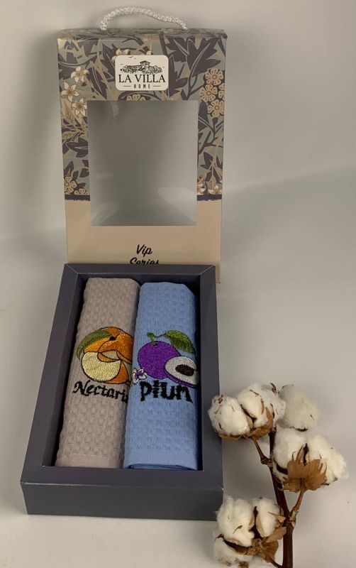 Набір вафельних рушників Nilteks 2шт Fruit