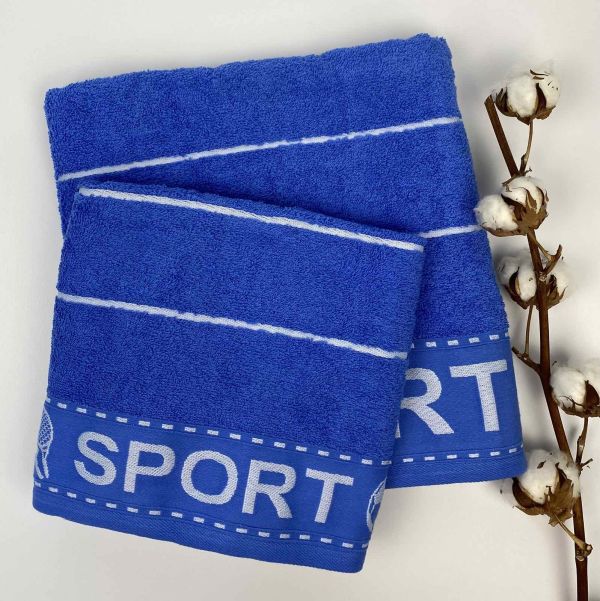 Набір рушників Cottonize 2 шт cod104 Blue