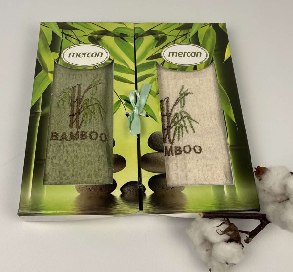 Набір кухонних рушників Mercan 2шт Bamboo-2