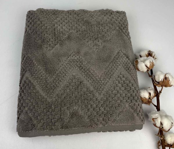 Рушник Philippus Microcotton 90x150 Triga Графіт(А274)
