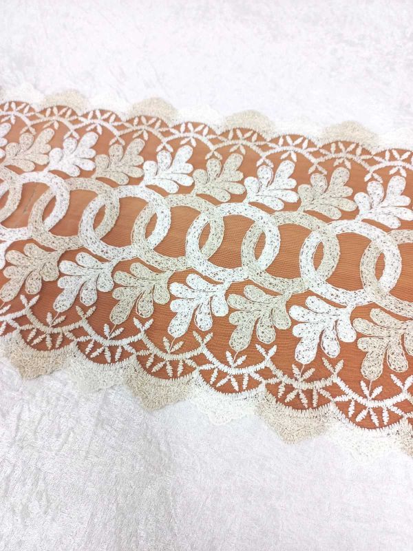 Скатертина Велюр Acme Tekstil 160x220 Amora Krem-Gold PVS