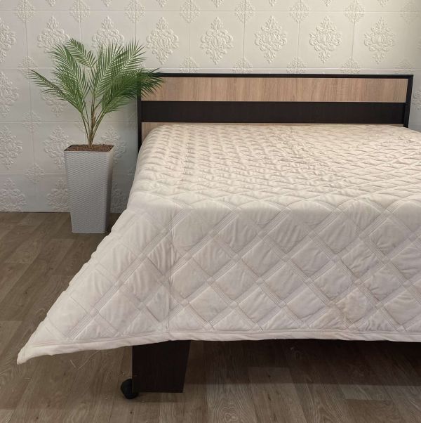 Покривало велюрове Model-2 (1159) 200x230 Light  Beige