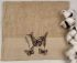 Махровий рушник Ma Me 30х50 Butterfly 2 Beige