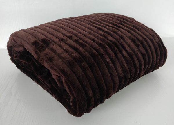 Покривало велюр 150х200 Chocolate (547)