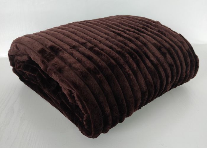 Покривало велюр 150х200 Chocolate (547)