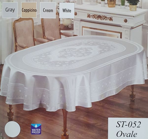 Скатертина Sagol тефлон 140х180 ovale St-052 Cappucino