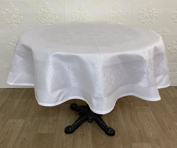 Скатертина Masali тефлон Q160 Model 516 White