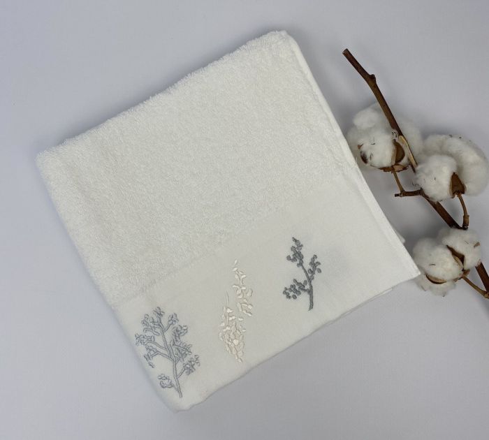 Рушник 50х90 Altinbasak Lena White